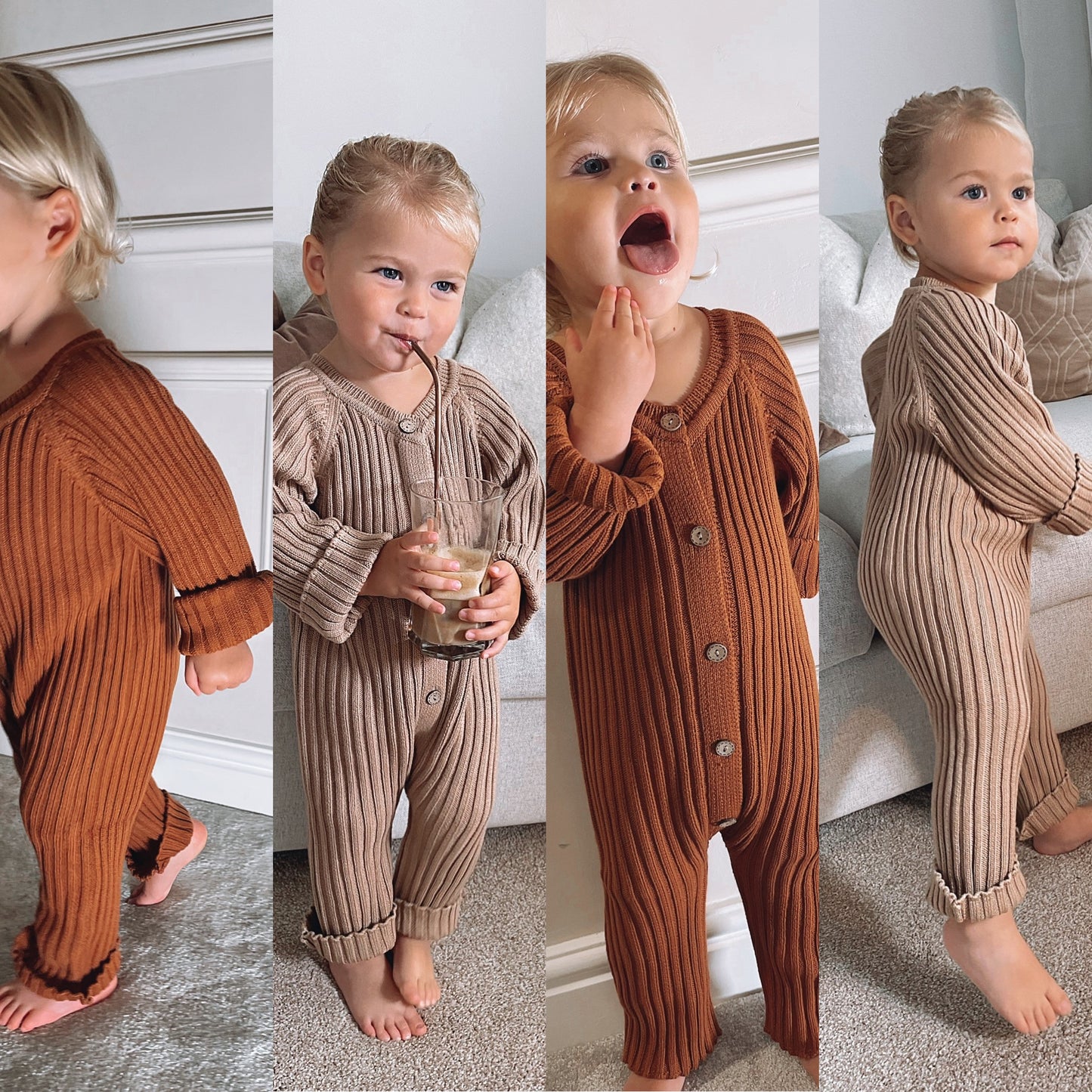 Chunky Knit Onesie